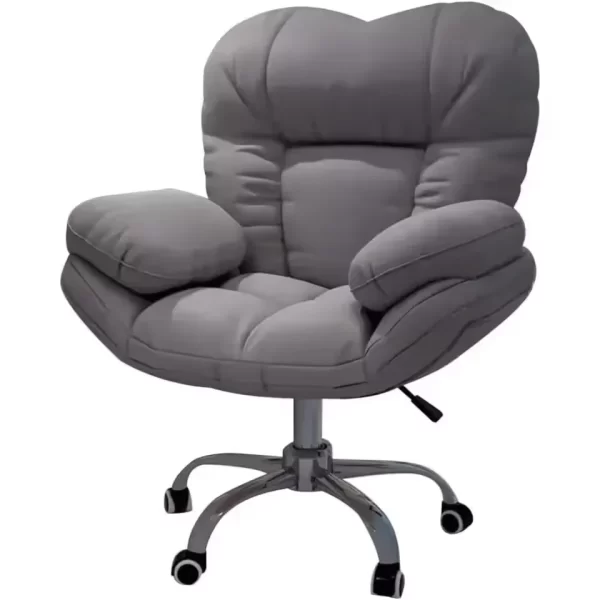 Dark Gray Recliner Gaming Chair with Adjustable Lift – Comfortable Home Office & Living Room Armchair