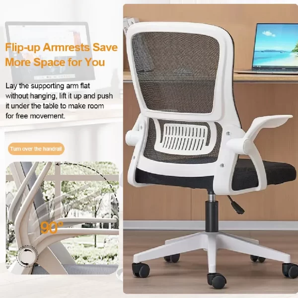 AeroFlex Pro Ergonomic Mesh Office Chair – High Back, Adjustable Swivel - Image 3