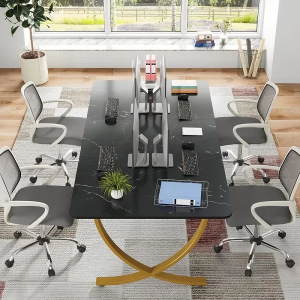 Prestige 63” Executive Office Desk – Modern Conference & Workstation Table - Image 5